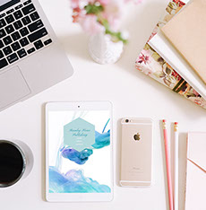 Nourished Homescreen Tablet Photograph